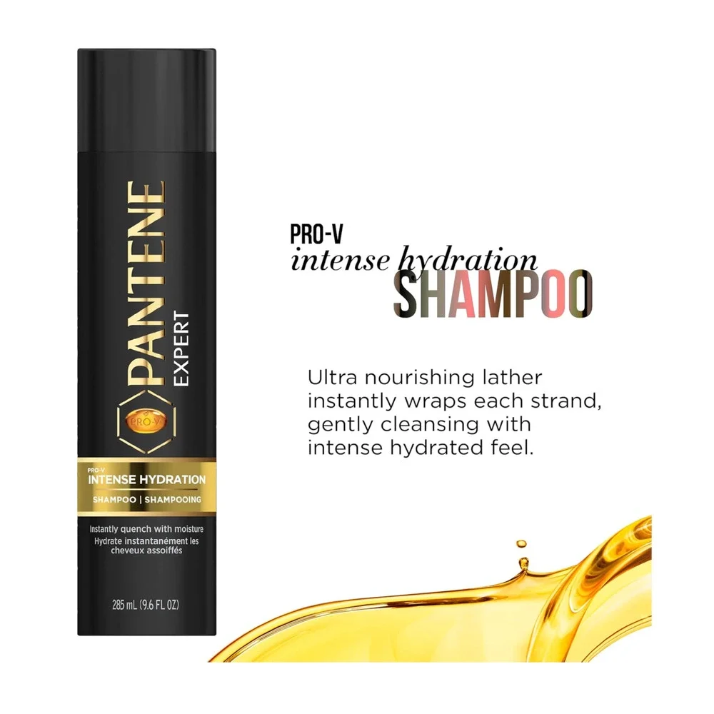 Pantene Expert Pro-V Intense Hydration Shampoo 9.6oz Moisture Care